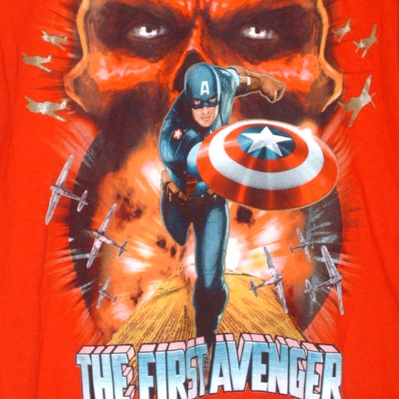 Captain America The First Avenger boys T-shirt - Picture 4 of 5